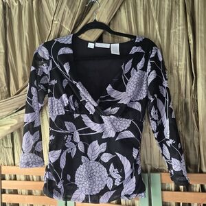 Worthington Floral Blouse